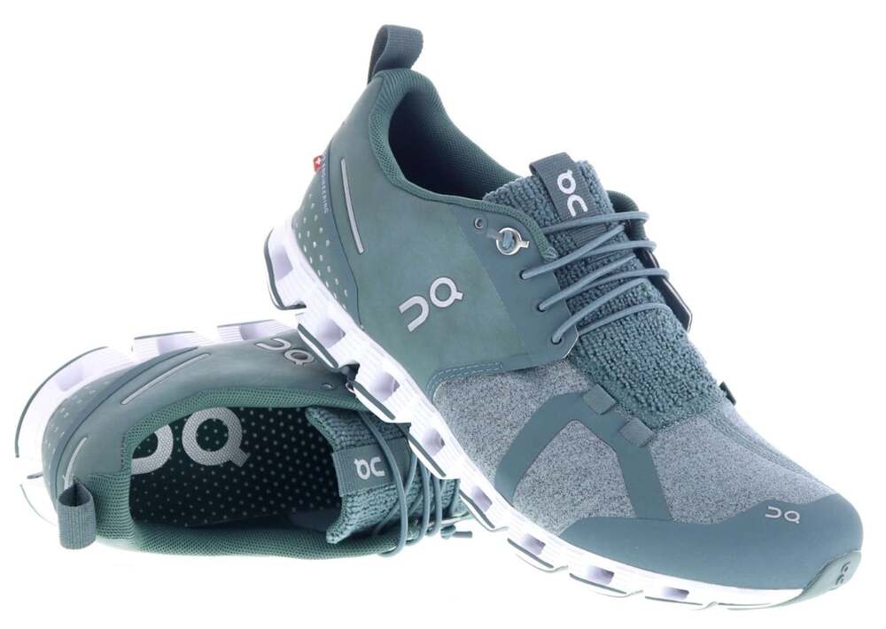 On Cloud 5 Women’s Terry Running Shoes Olive Green Size 7